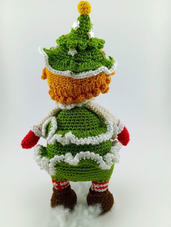 Boneca Natal Chapéu Verde