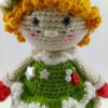 Boneca Natal Chapéu Verde