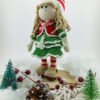 Boneca Natal Saia Verde