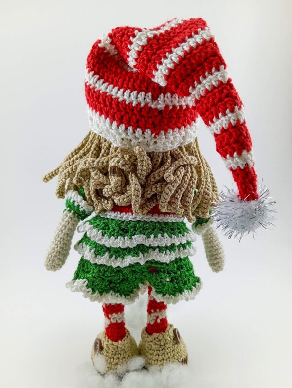 Boneca Natal Saia Verde