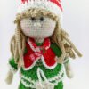 Boneca Natal Saia Verde