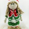 Boneca Natal Saia Verde