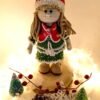 Boneca Natal Saia Verde