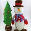 Boneco Natal - Boneco de Neve + Árvore