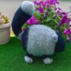 Gato Fofo Cinza e Preto