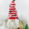 Gnomo de Natal Cinza