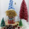 Caneca Natal + Gnomo Azul Amigurumi