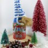 Caneca Natal + Gnomo Azul Amigurumi
