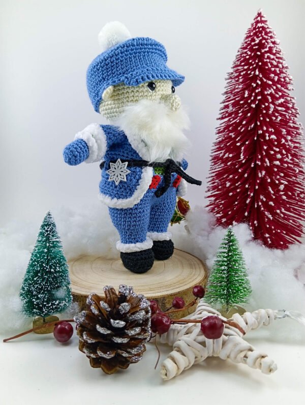 Pai Natal Azul Tambor