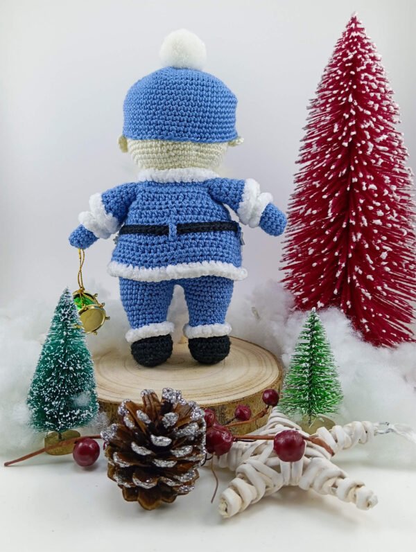 Pai Natal Azul Tambor
