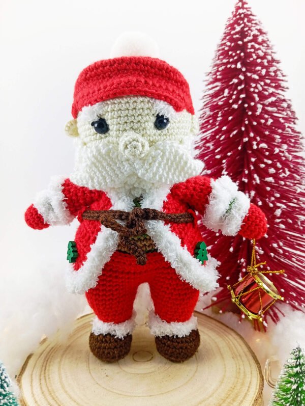 Pai Natal Vermelho Tambor