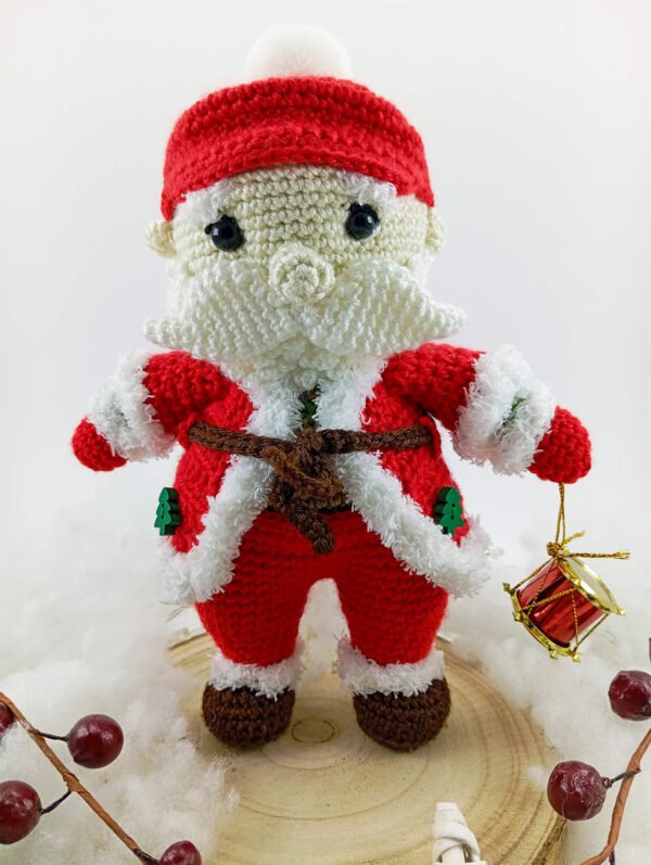 Pai Natal Vermelho Tambor