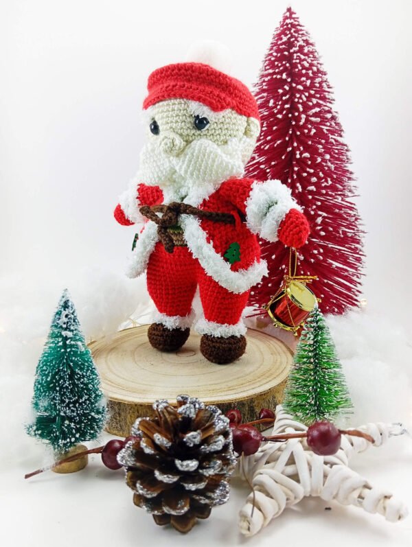 Pai Natal Vermelho Tambor