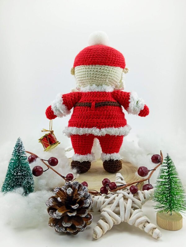 Pai Natal Vermelho Tambor