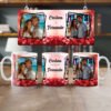 Caneca Amor Corações 1