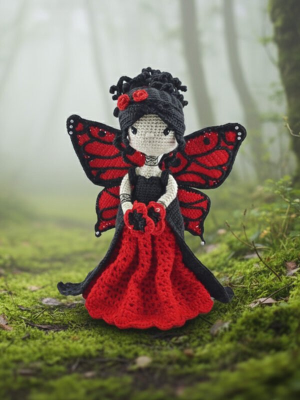 Fada Borboleta Vermelha (12) Fada Borboleta Vermelha